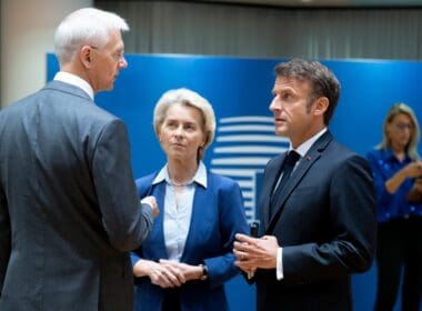 Ursula,von,der,leyen,,president,of,the,european,commission,arrives
