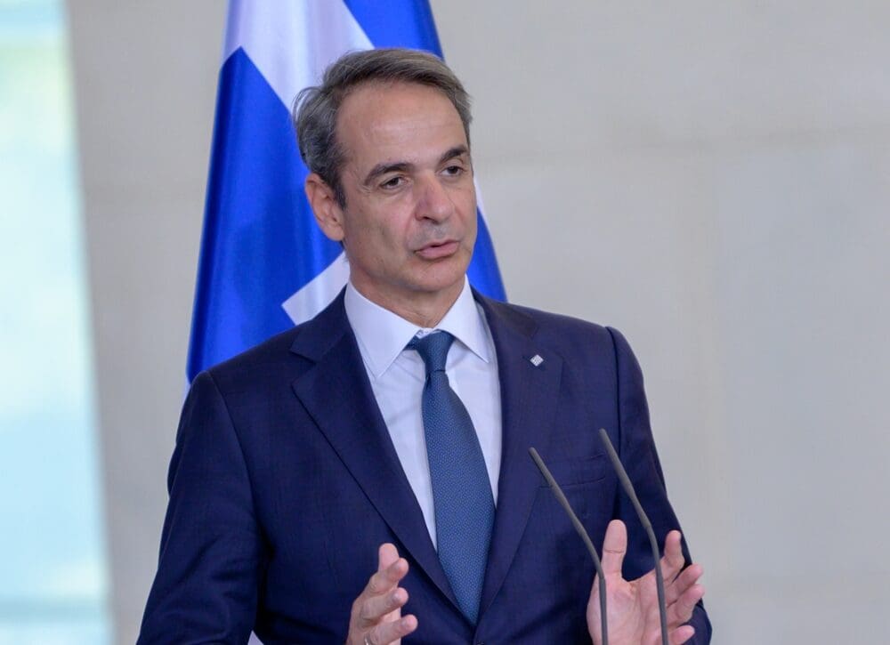 Berlin,,germany,,2025 05 13:,prime,minister,kyriakos,mitsotakis,at,the,federal