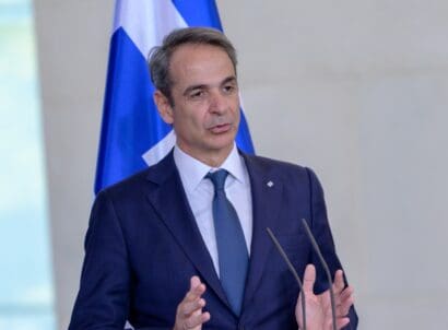 Berlin,,germany,,2025 05 13:,prime,minister,kyriakos,mitsotakis,at,the,federal