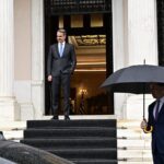 [386491] ΣΥΝΑΝΤΗΣΗ ΤΟΥ ΠΡΩΘΥΠΟΥΡΓΟΥ ΚΥΡΙΑΚΟΥ ΜΗΤΣΟΤΑΚΗ ΜΕ ΤΗΝ ΠΡΩΘΥΠΟΥΡΓΟ ΤΗΣ ΛΕΤΟΝΙΑΣ evika silina (ΜΙΧΑΛΗΣ ΚΑΡΑΓΙΑΝΝΗΣ/eurokinissi)