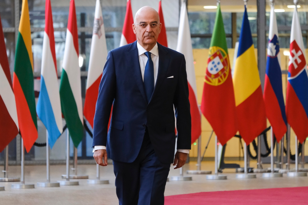 Nikos,dendias,,minister,of,foreign,affairs,of,greece,arrives,to