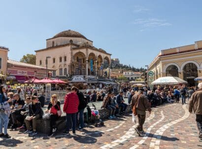 Athens,,greece, ,apr,14,,2019:,tzistarakis,mosque,,built,in