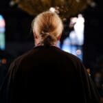 A,priest,attends,in,a,special,ceremony,of,jesus,christ's
