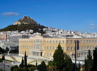 Athens,,greece, ,september,15,,2024:,panorama,with,parliament,building